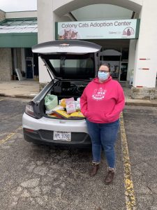 A Trunk Load of Supplies for Colony Cats